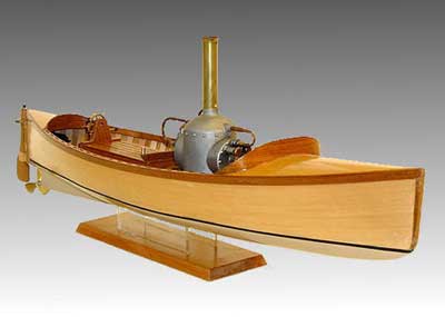 wooden steam engine boat ؐX`[GW{[g